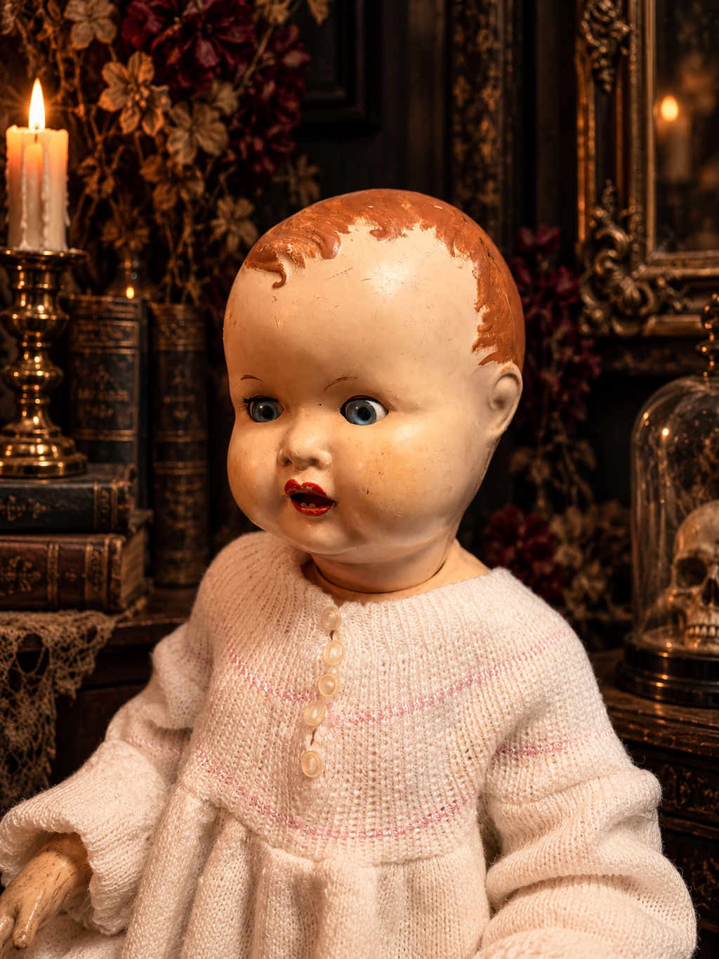 Ruby (possibly haunted) Doll 24”