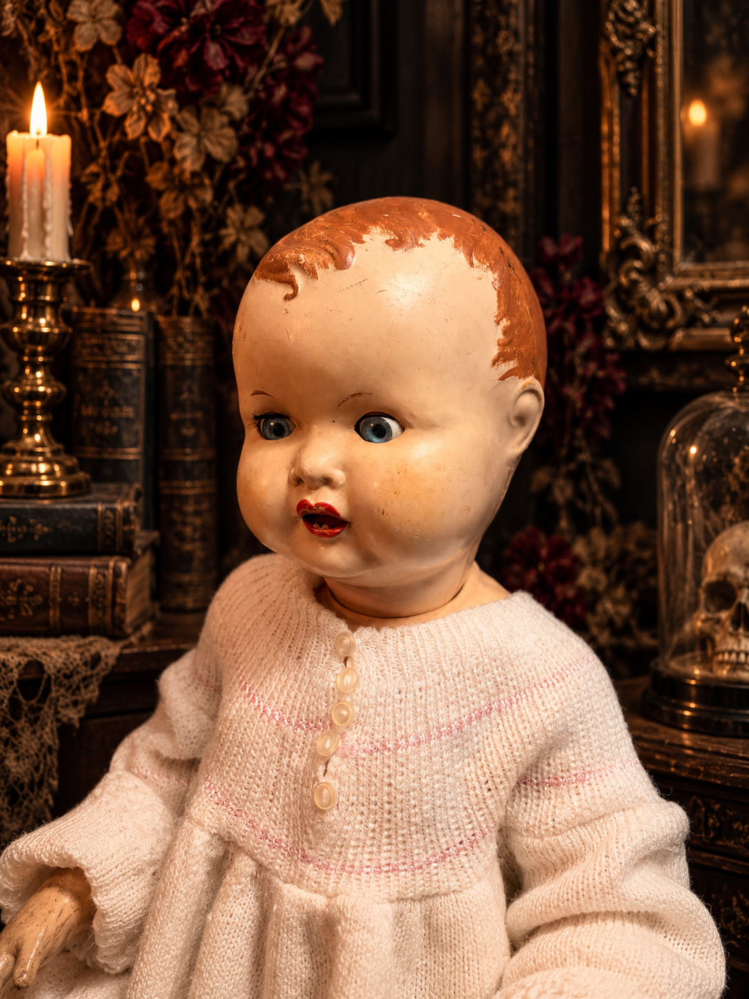 Ruby (possibly haunted) Doll 24”