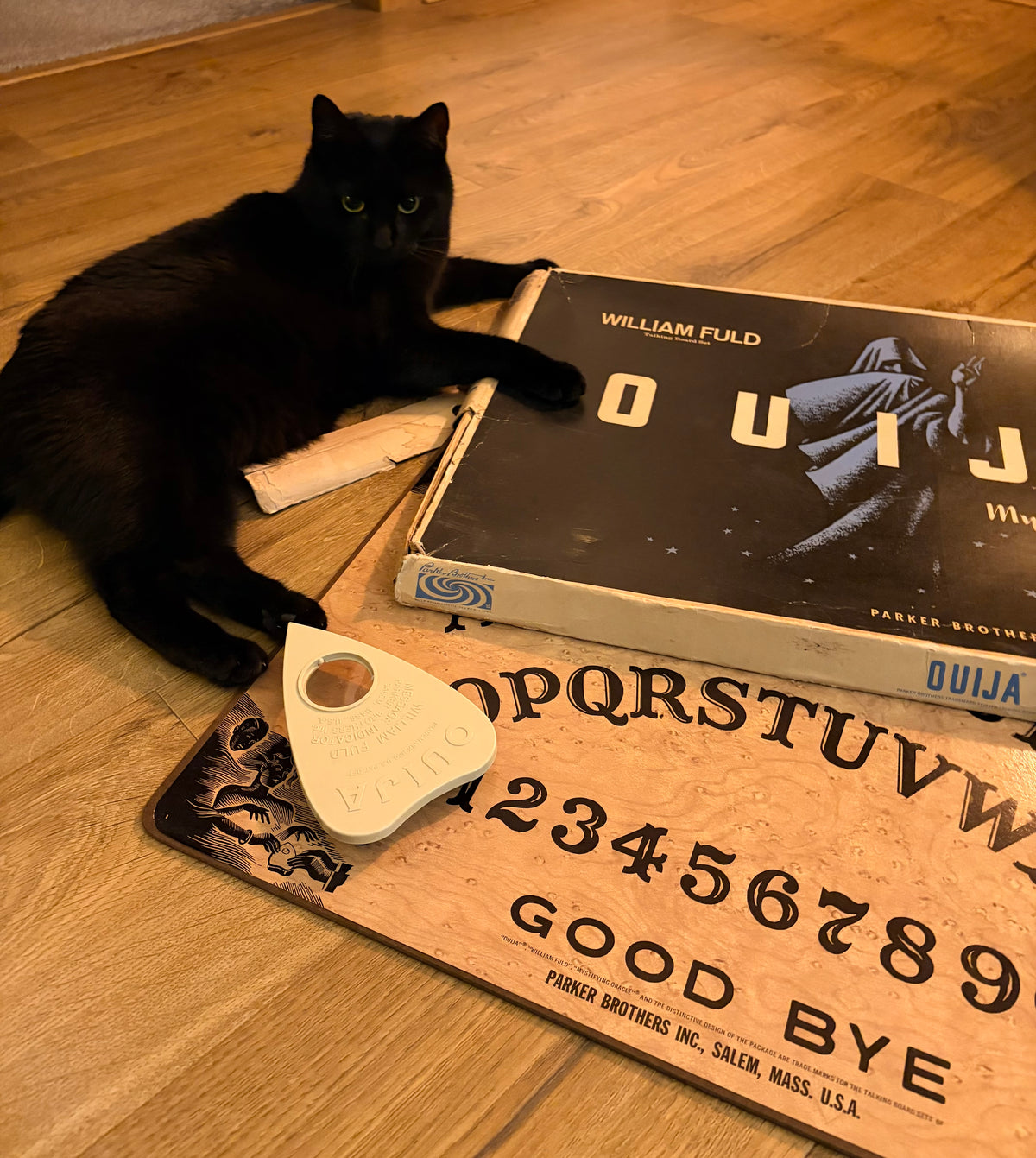 Parker Brothers 1960s ouija board