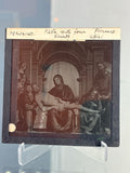 Antique Magic Lantern Art Glass Slide