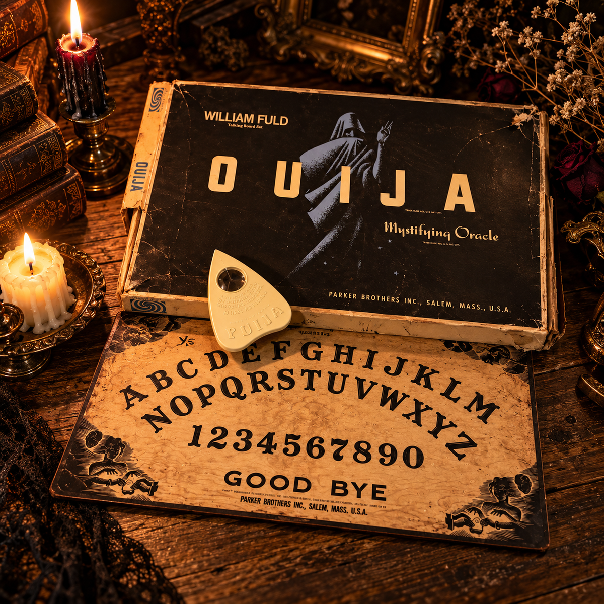 Parker Brothers 1960s ouija board