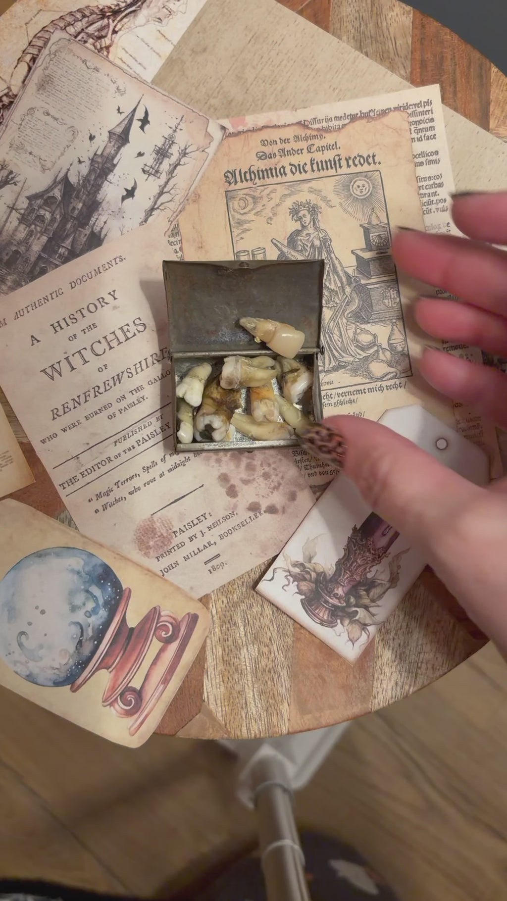 10x real human teeth